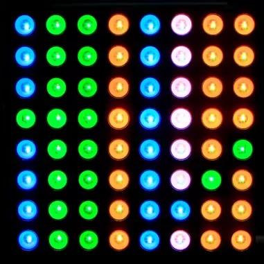  LED ÷ Ʈ Ʈ,  , RGB, 5mm, 8x8, 60mm x 60mm